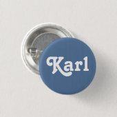 Button Karl (Vorne & Hinten)