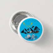 Button Kasachstan (Vorne & Hinten)