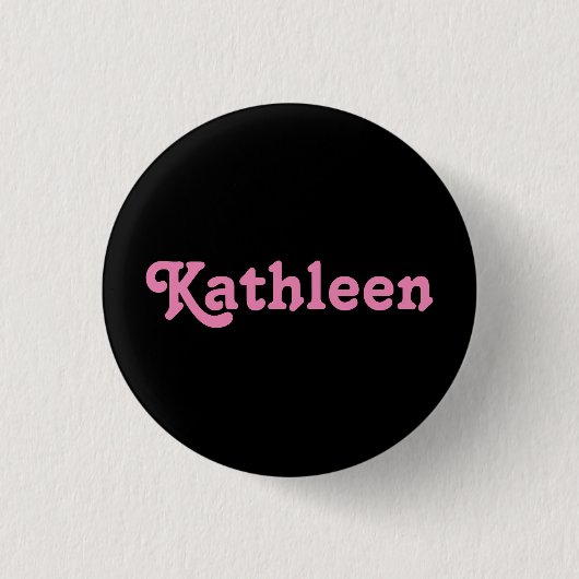 Button Kathleen (Vorderseite)