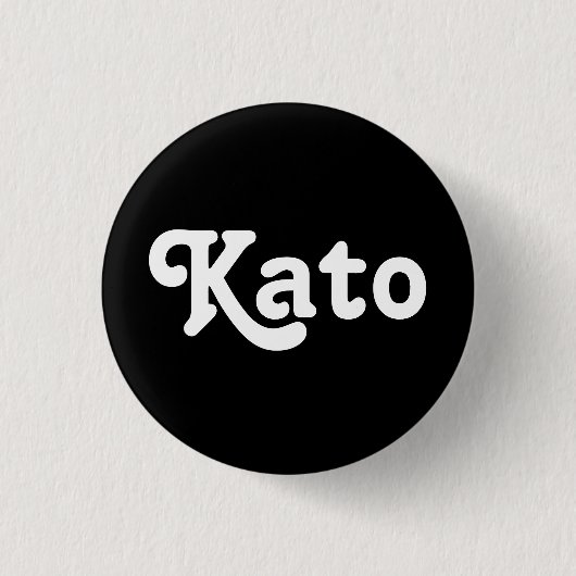 Button Kato (Vorderseite)