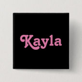 Button Kayla (Vorderseite)