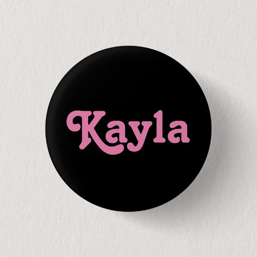 Button Kayla (Vorderseite)