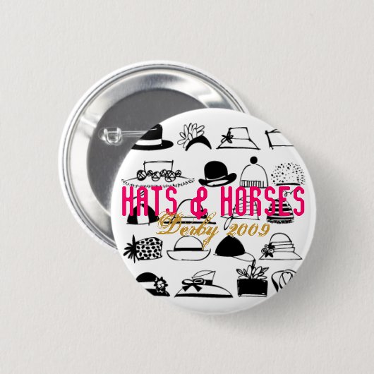 Button Kentuckys Derby 09 (Vorne & Hinten)