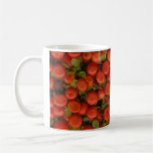 Button-Kissen/kleine Tomate Kaffeetasse (Links)