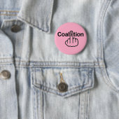 Button-Koalition Gedreht Button (Beispiel)