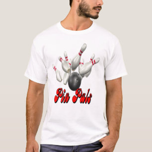 Button-Kumpel-Bowling T-Shirt