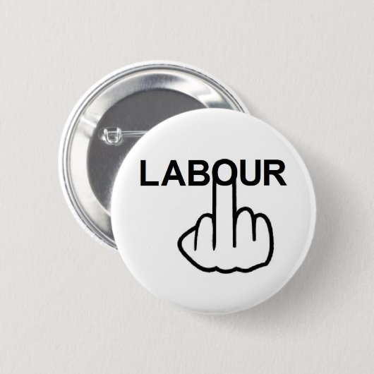 Button Labour Gedreht (Vorne & Hinten)