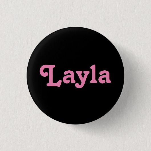 Button Layla (Vorderseite)
