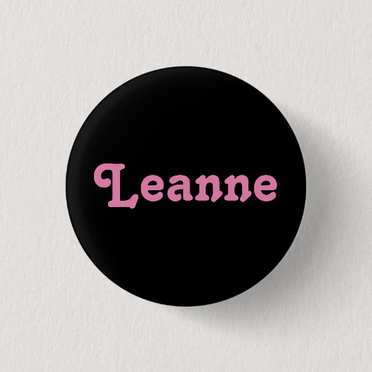 Button Leanne (Vorderseite)