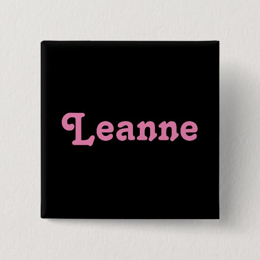 Button Leanne (Vorderseite)