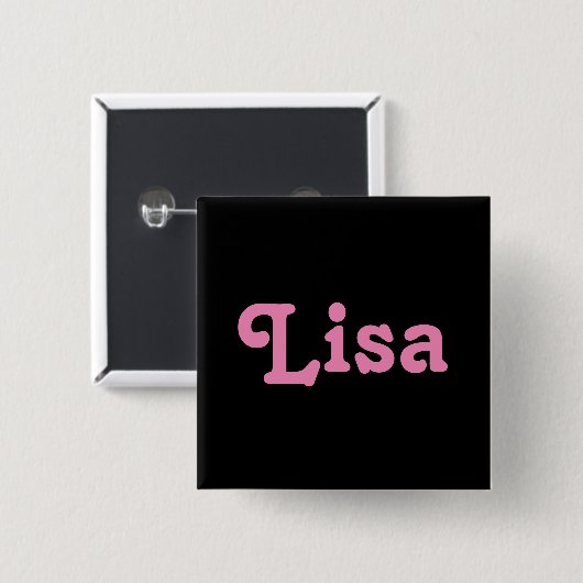 Button Lisa (Vorne & Hinten)
