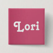 Button Lori (Vorderseite)