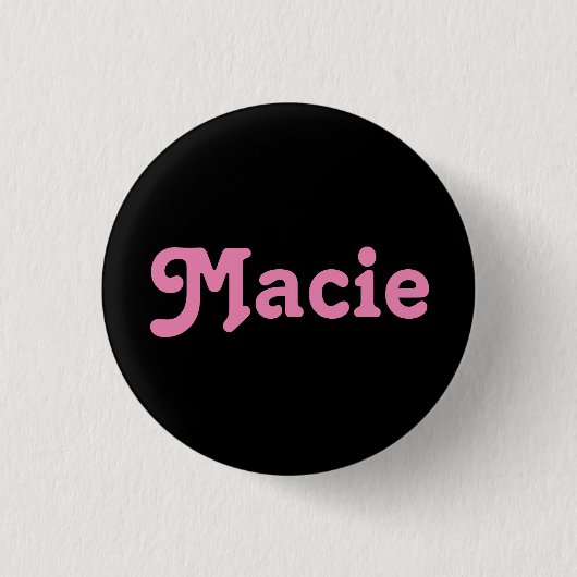 Button Macie (Vorderseite)