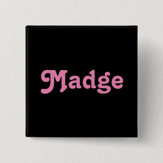 Button Madge (Vorderseite)