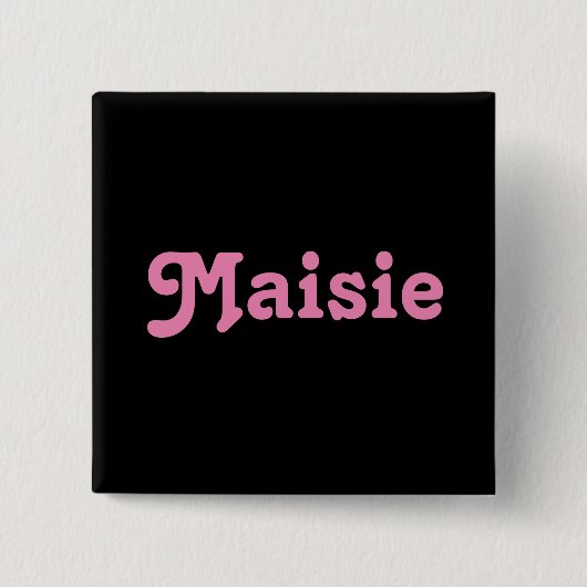 Button Maisie (Vorderseite)