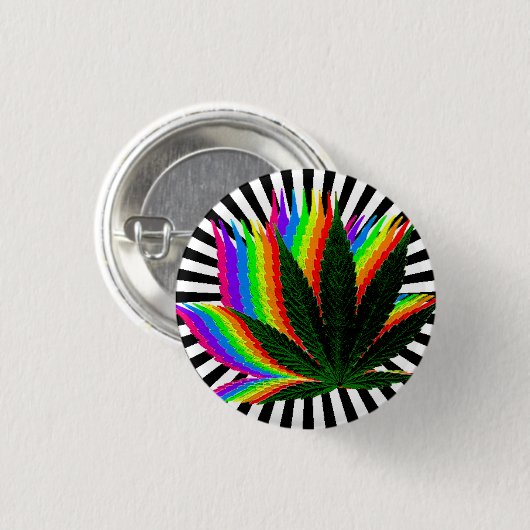BUTTON MARIHUANA (Vorne & Hinten)