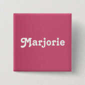 Button Marjorie (Vorderseite)