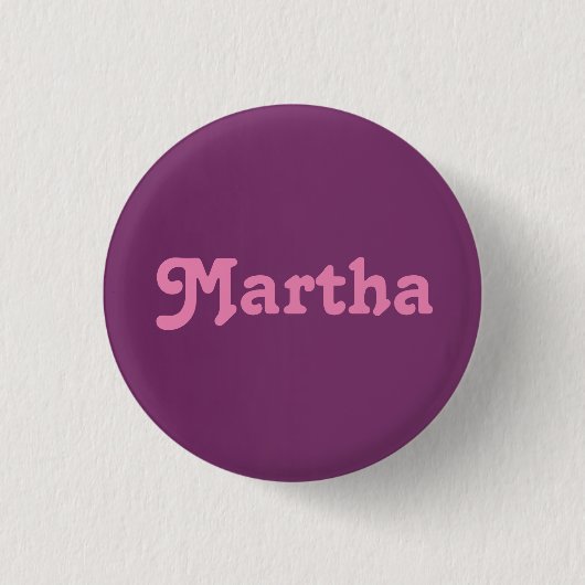 Button Martha (Vorderseite)