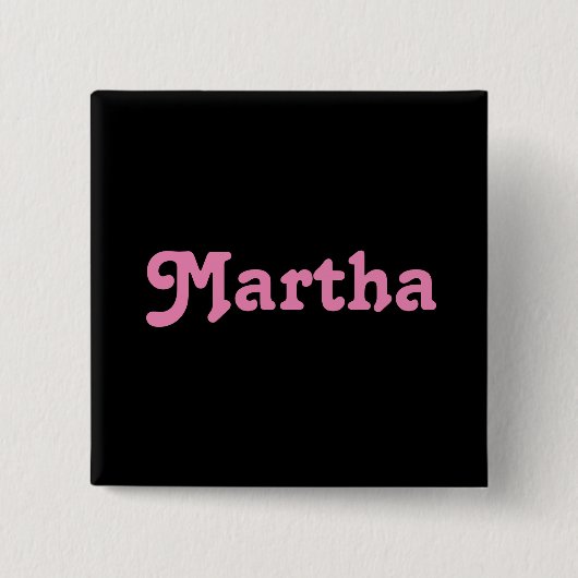 Button Martha (Vorderseite)