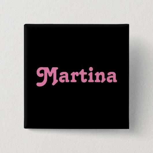 Button Martina (Vorderseite)