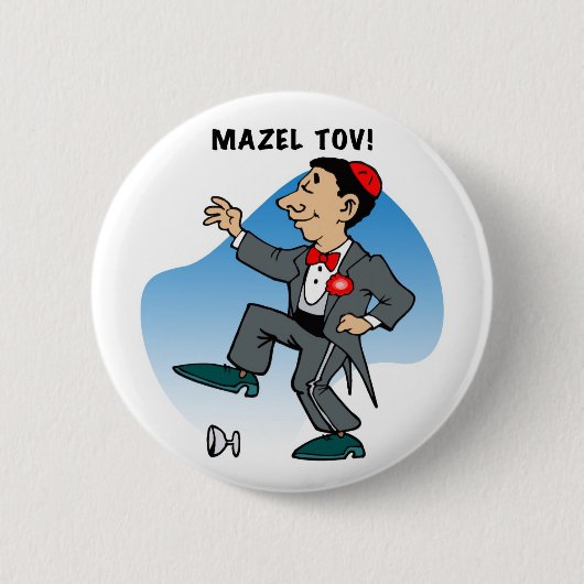 Button: Mazal Tov Button (Vorderseite)