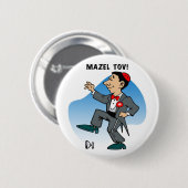 Button: Mazal Tov Button (Vorne & Hinten)