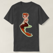 Button - Meerjungfrau 2 T-Shirt (Design vorne)