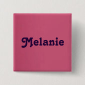 Button Melanie (Vorderseite)