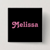 Button Melissa (Vorderseite)