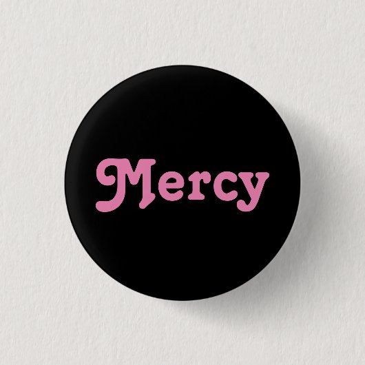 Button Mercy (Vorderseite)