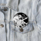 Button: Merlin von Aubrey Beardsley Button (Beispiel)