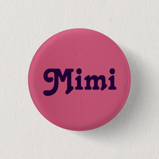 Button Mimi (Vorderseite)