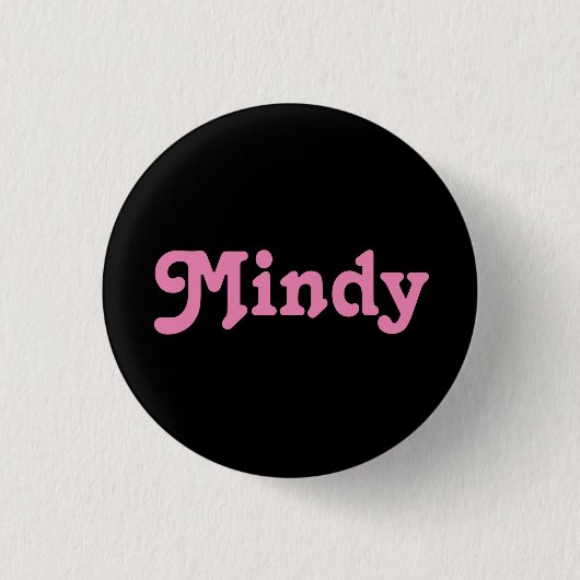 Button Mindy (Vorderseite)