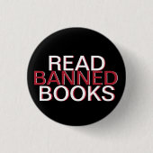 BUTTON "Mini READ BANNED BUCHS" (Vorderseite)