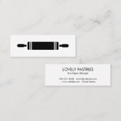 Button Mini Visitenkarte (Vorne/Hinten)