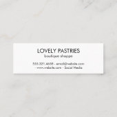 Button Mini Visitenkarte (Rückseite)