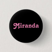 Button Miranda (Vorderseite)