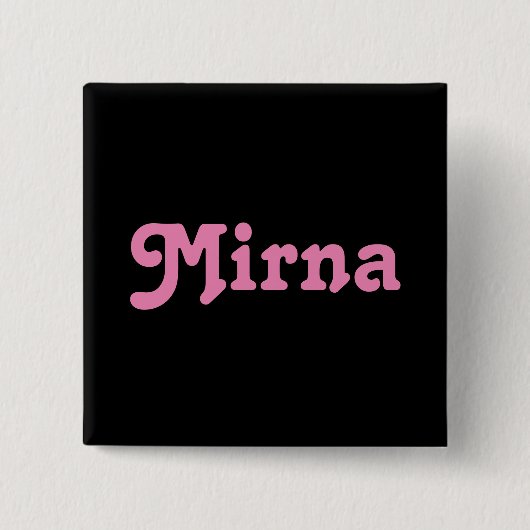 Button Mirna (Vorderseite)