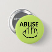 Button-Missbrauch Gedreht Button (Vorne & Hinten)