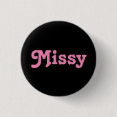 Button Missy (Vorderseite)