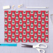 Button Mit Augen Snowman Seidenpapier (Handwerk)