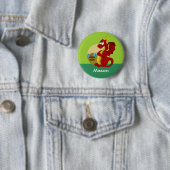 Button mit Dragon-Cartoon (Beispiel)