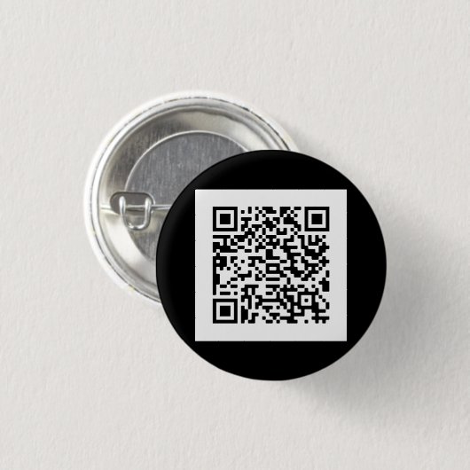 Button mit eigenem QR-Code (Vorne & Hinten)