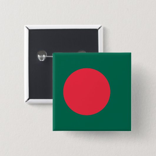 Button mit Flagge in Bangladesch (Vorne & Hinten)
