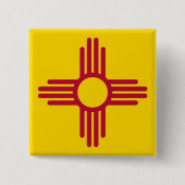 Button mit Flagge in New Mexico (Vorderseite)