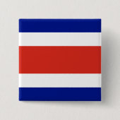 Button mit Flagge von Costa Rica (Vorderseite)