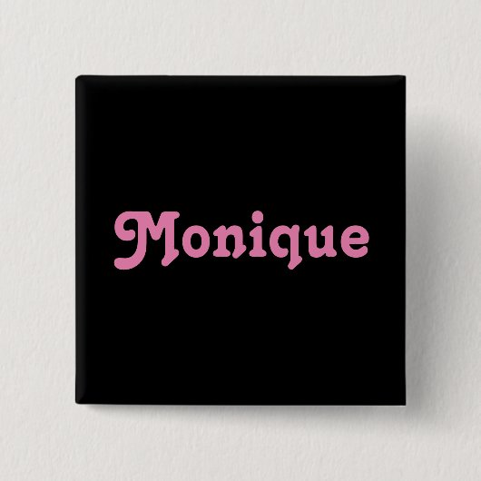 Button Monique (Vorderseite)