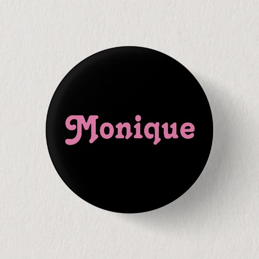 Button Monique (Vorderseite)
