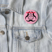 Button Monsanto Bio Hazard Gedreht (Beispiel)