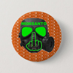 Button Monsanto Gas Mask Gedreht